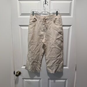 Women’s Linen Capri Pant​​​